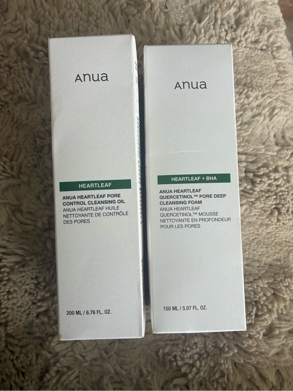 Heartleaf Pore Control Cleansing Set in Green